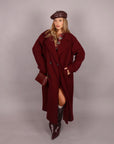 Cappotto Coat bordeaux