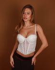 Corsetto daphne bianco