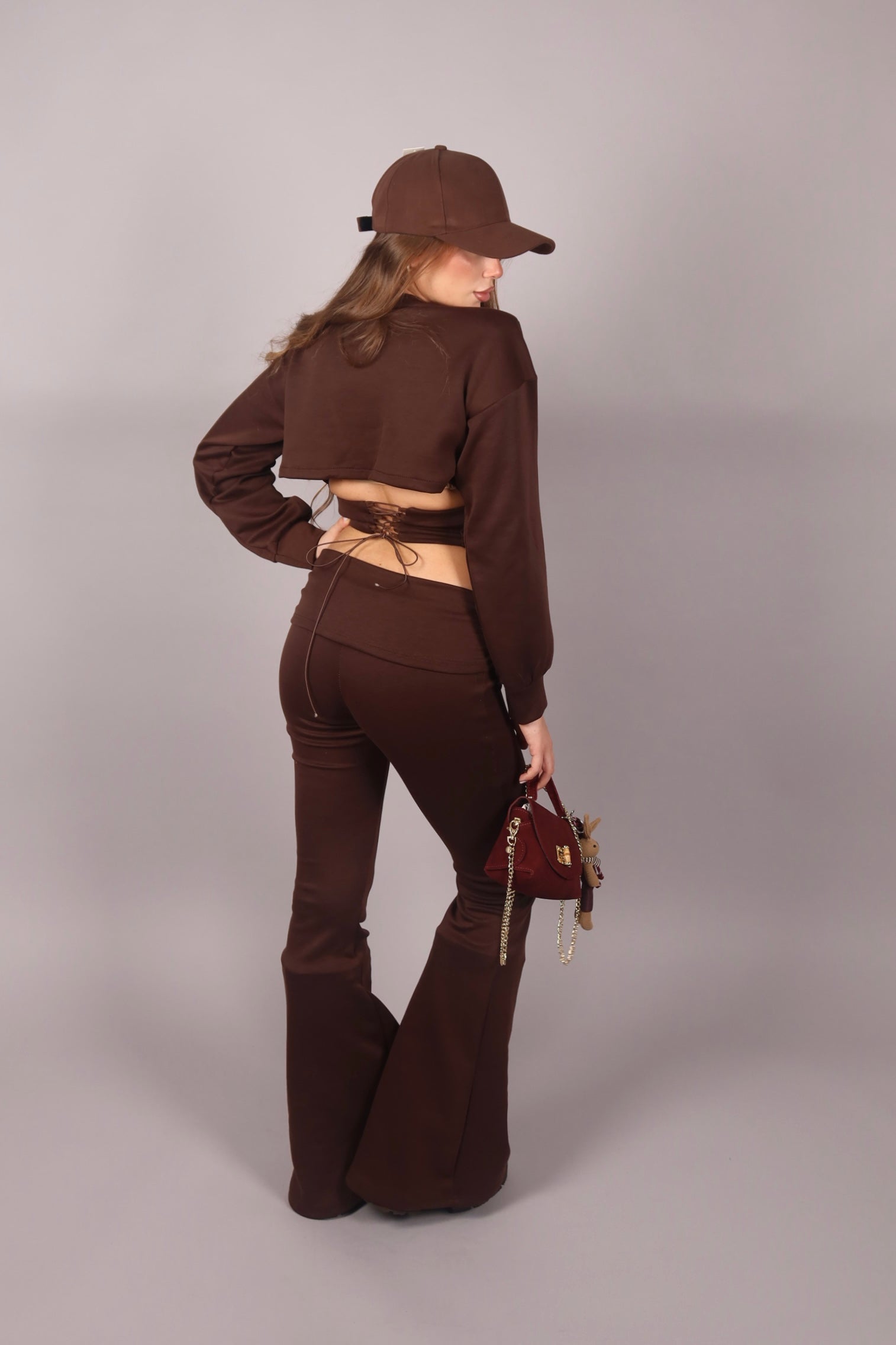 Coordset comfy chic brown