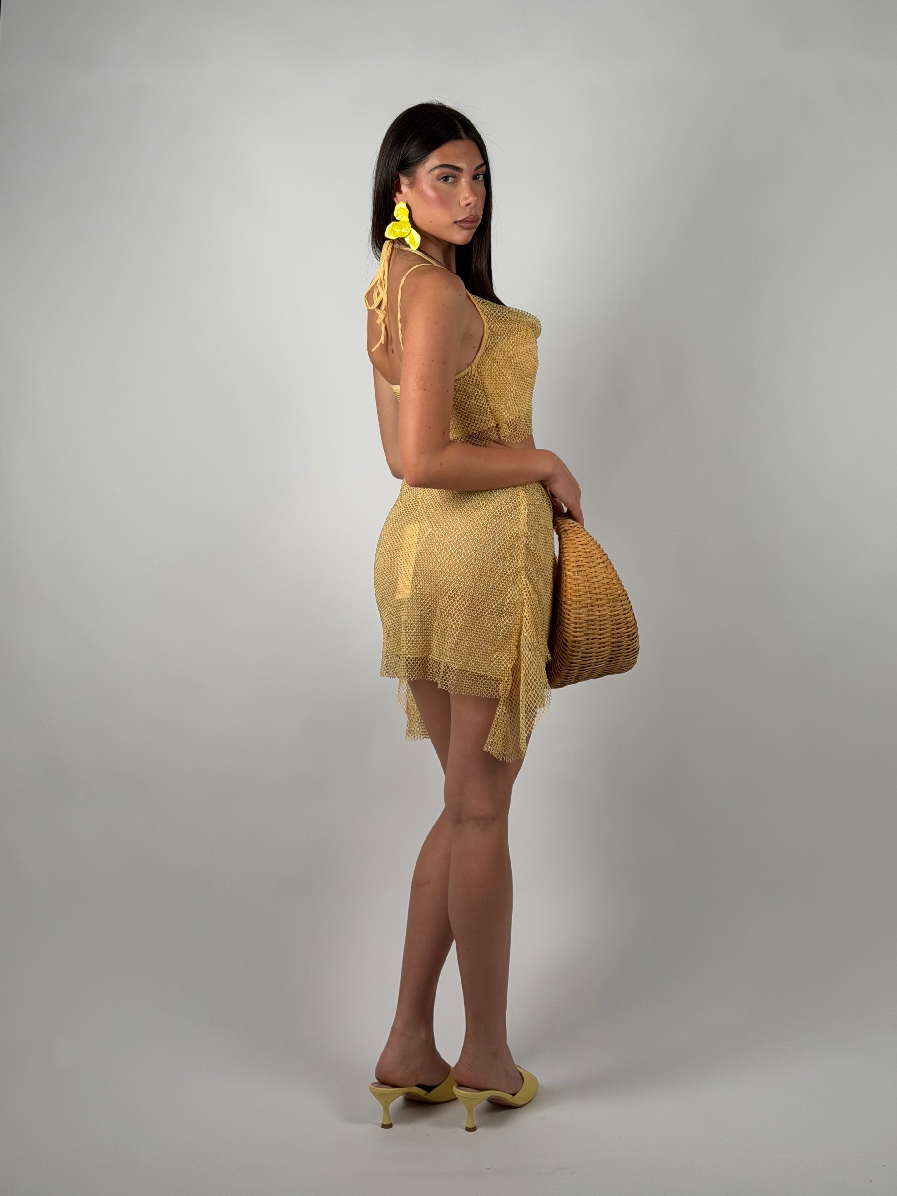 Coordinato Coachella gold