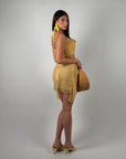 Coordinato Coachella gold