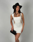 Mini dress Ambra White