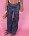Denim stringhe