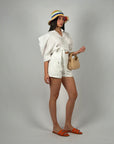 Shorts bianco basic