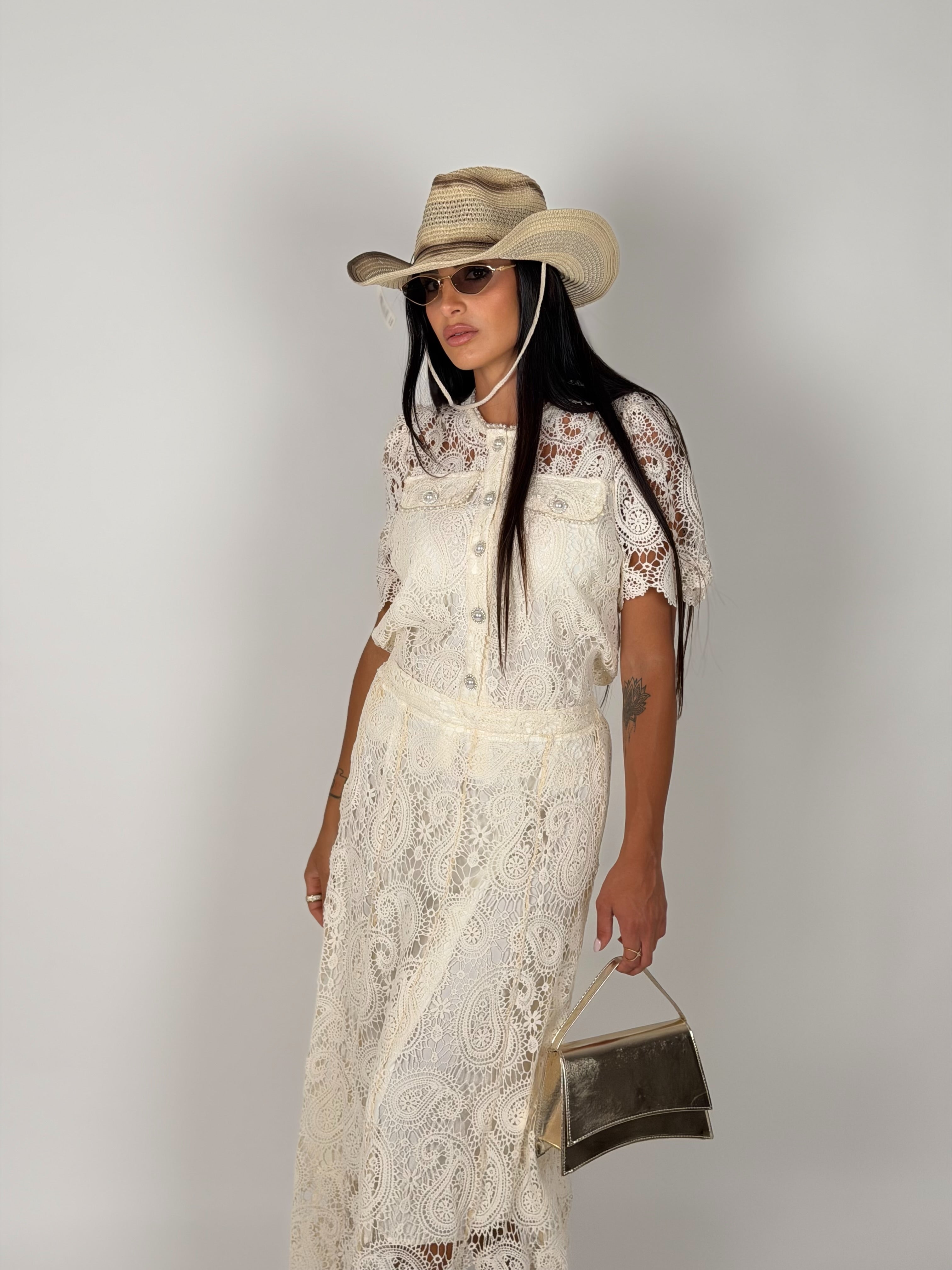 Coordinato Carlotta panna