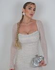 Mini dress Jewel bianco