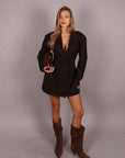 Blazer dress kira marrone