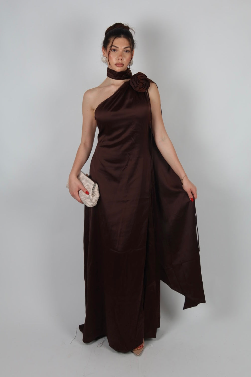 Dress Lidia Brown