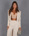 blazer beige