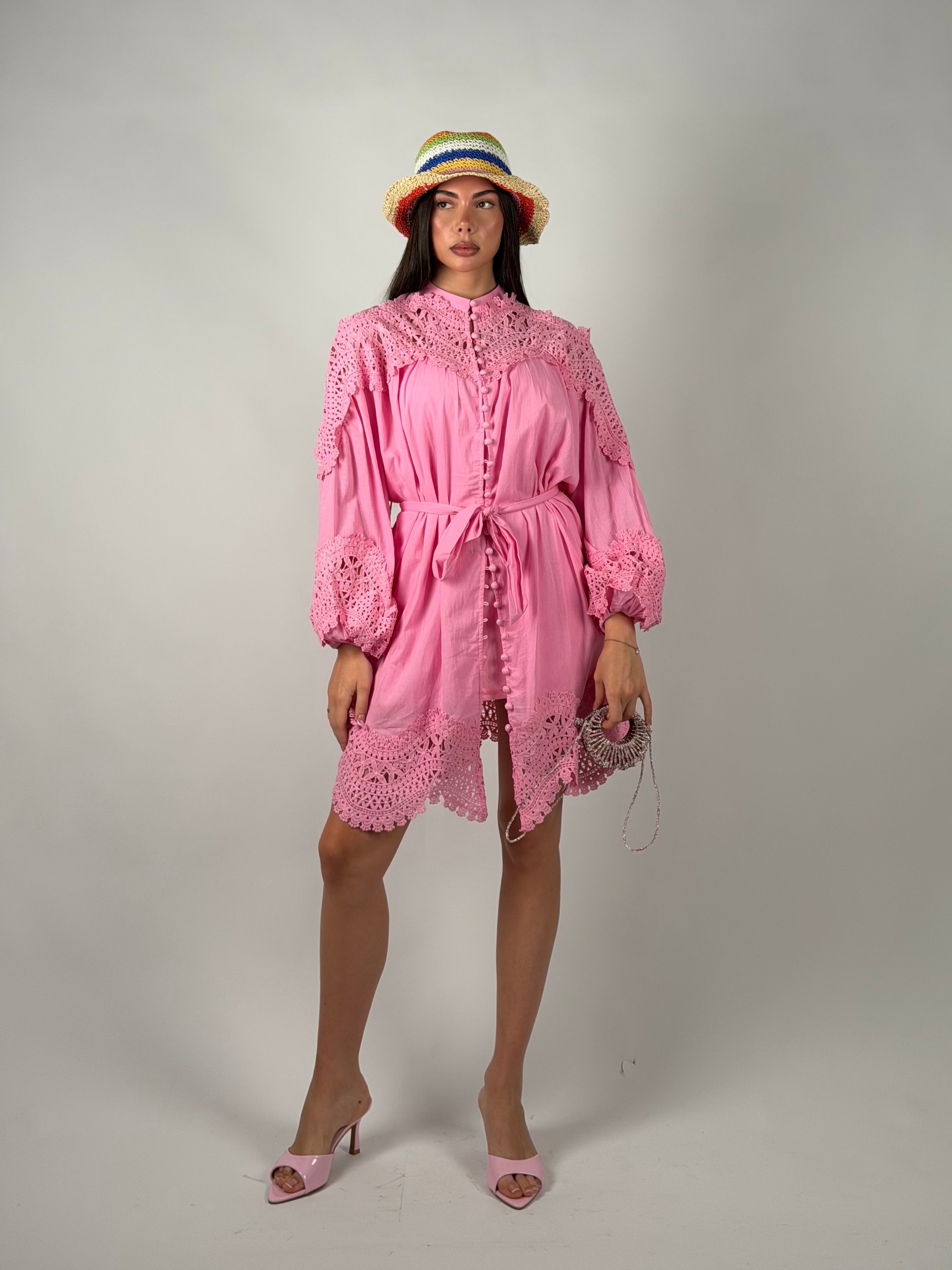 Mini dress Capri rosa