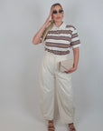 Pantalone Balloon panna