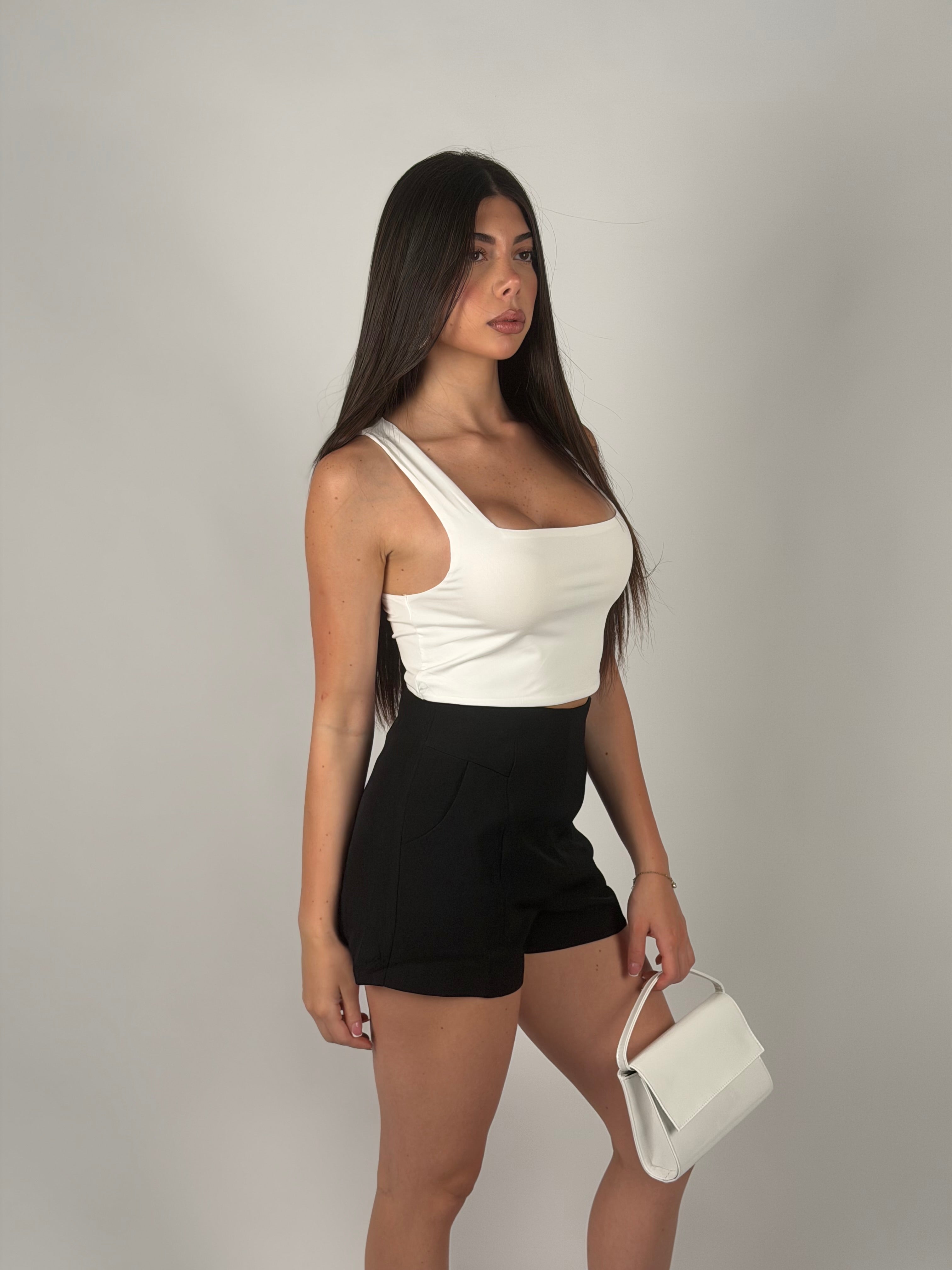 Shorts nero basic