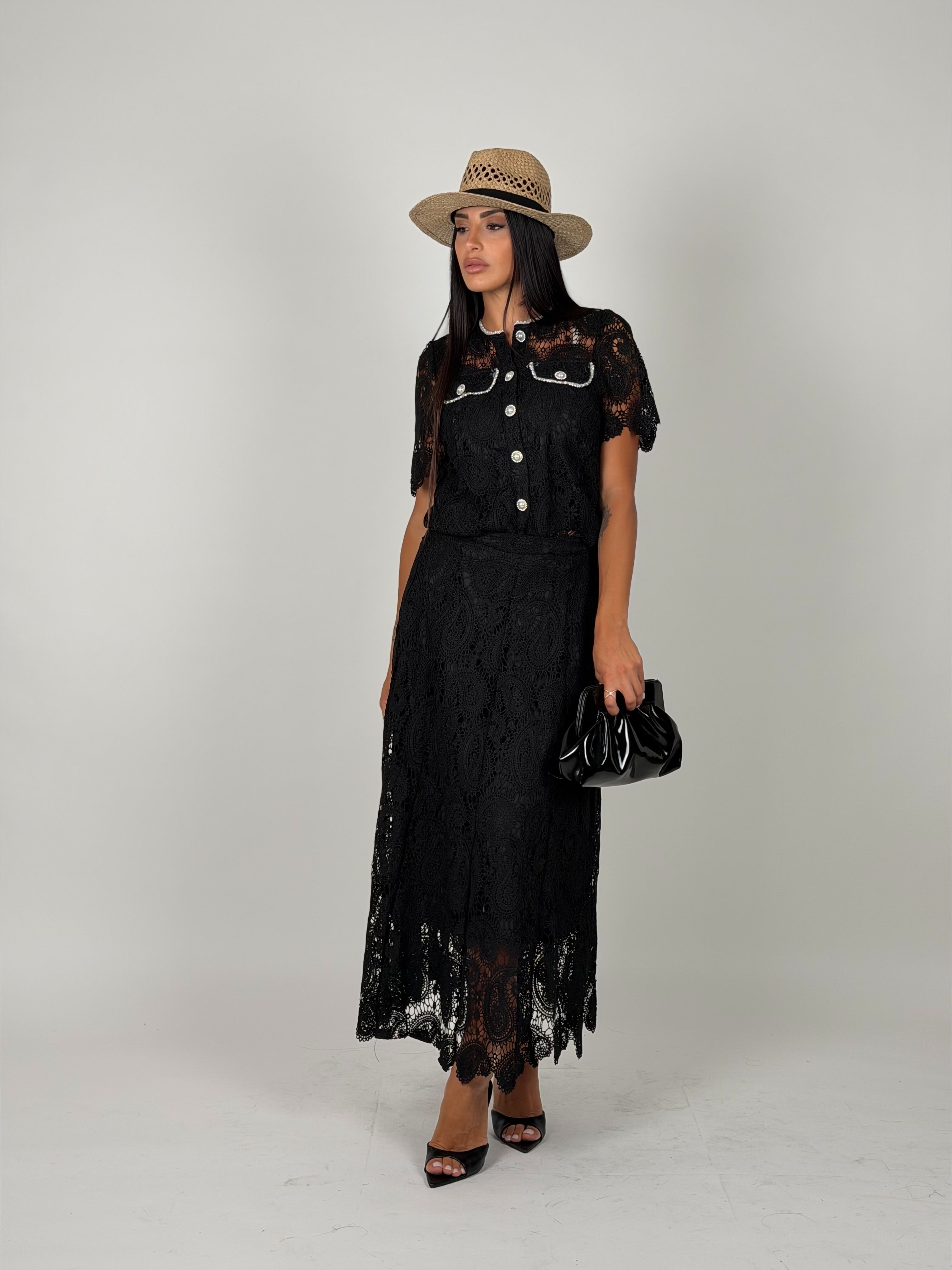 Coordinato Carlotta nero