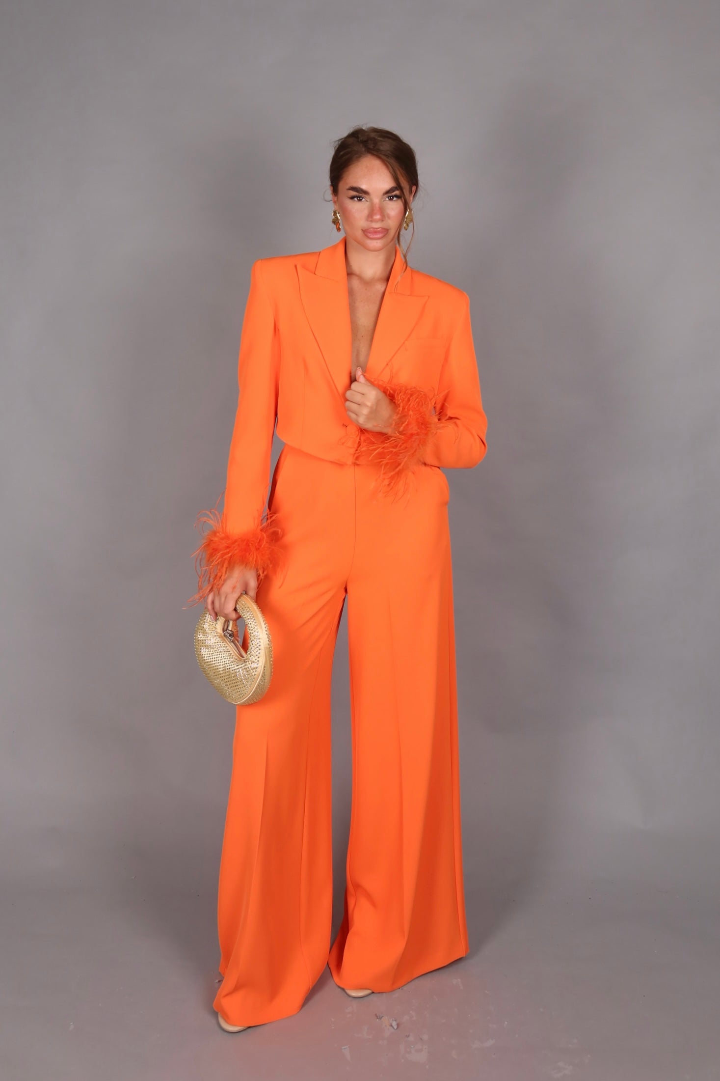 Plume Pants orange