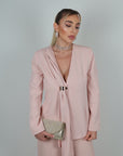Tailleur kimono Valery rosa