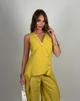 Gilet Mara giallo