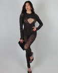Jumpsuit luxury nera