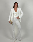 Pantalone Mirabelle White