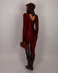 Jumpsuite Bonnie bordeaux
