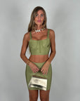 Gonna bandage verde