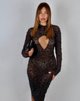 Jumpsuit luxury nera