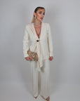 Tailleur kimono Valery panna
