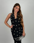 Dress bandage nero diamond