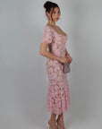 Dress chic rosa