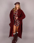 Cappotto Coat bordeaux