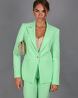 Single blazer menta