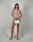 Dress Coachella argento