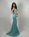 Dress Sofia verde tiffany