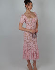 Dress chic rosa