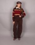 Jeans balloon brown
