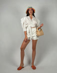 Shorts bianco basic