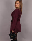 Dress blazer meredith bordeaux