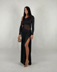Dress Megan nero